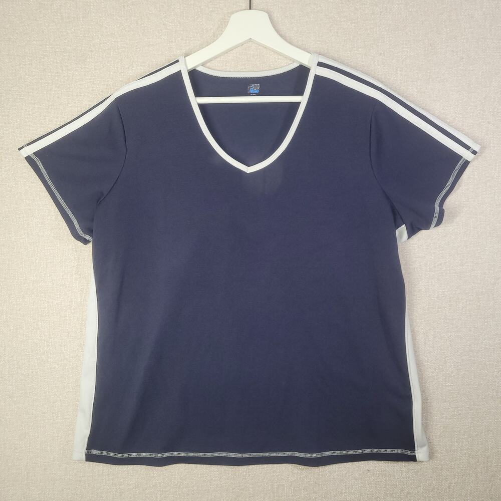 Comfortable Navy Blue Athletic T-Shirt - Size M
